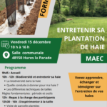 affiche_15_12 Formation Entretenir ma plantation de haies